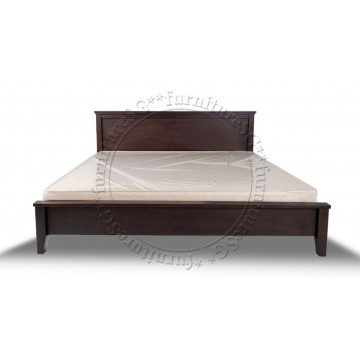 (Clearance) Wooden Bed WB1147 - Queen/King (Display Set)
